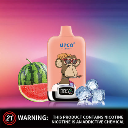 [Clearance Sale] UTCO DIGITAL BOX 12000 Puffs Einweg Disposable Kit (10 Stück/Packung)