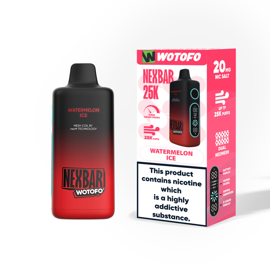 Wotofo Nexbar 25K 25000 Puffs Einweg Kit