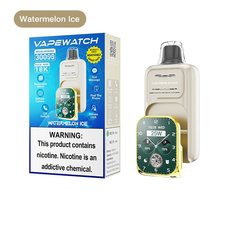 JNR VapeWatch Removable Screen 30K Einweg Kit (30000 Puffs) - 💥 BLACK Friday WEEK - Nehme 4 Zahle NUR 3! + Ab einem Einkauf von 100€ 1 Mystery Vapes Gratis + Ab einem Einkauf von 150€ 2 Mystery Vapes Gratis 💥