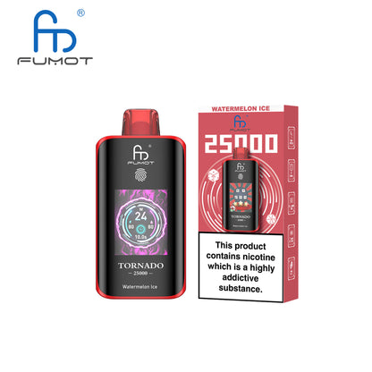[Clearance Sale] Fumot Randm Tornado 25000 25K Puffs Wiederaufladbares Einweg Kit (Touch Switch) - 💥 Nehme 4 Zahle NUR 3! + Ab einem Einkauf von 120€ 2 Mystery Gratis💥