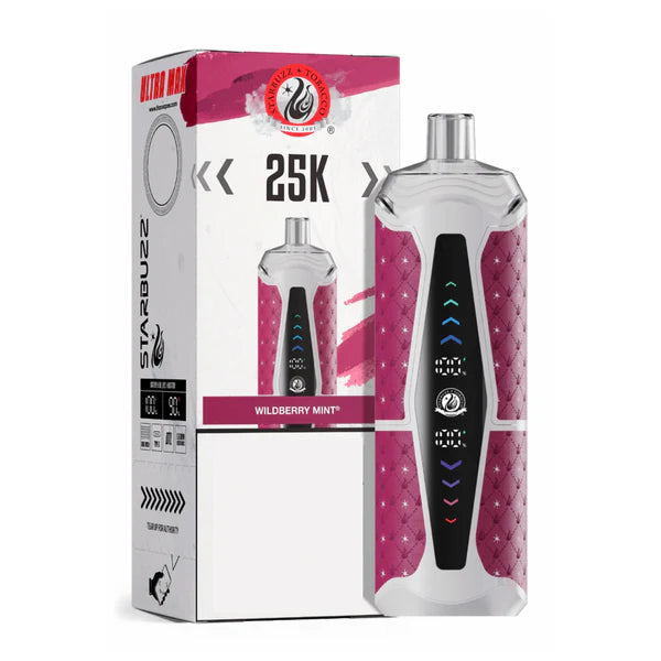 Starbuzz Ultra Max 25k Puffs Einweg Vape- 💥 Nehme 5 Zahle NUR 4! + Ab einem Einkauf von 100€ 2 Mystery Gratis💥