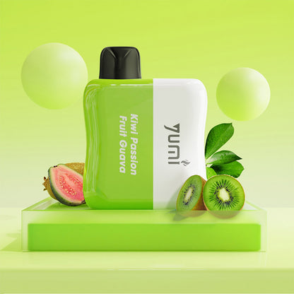 YUMI DC5000 Puffs Wiederaufladbares Einweg Kit 500mAh 10,5ml