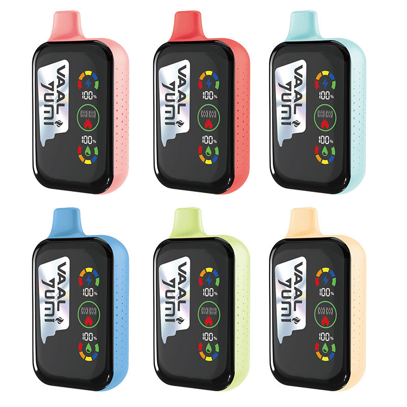 YUMI & VAAL Mega 20000 Puffs Wiederaufladbares Einweg Kit 650mAh