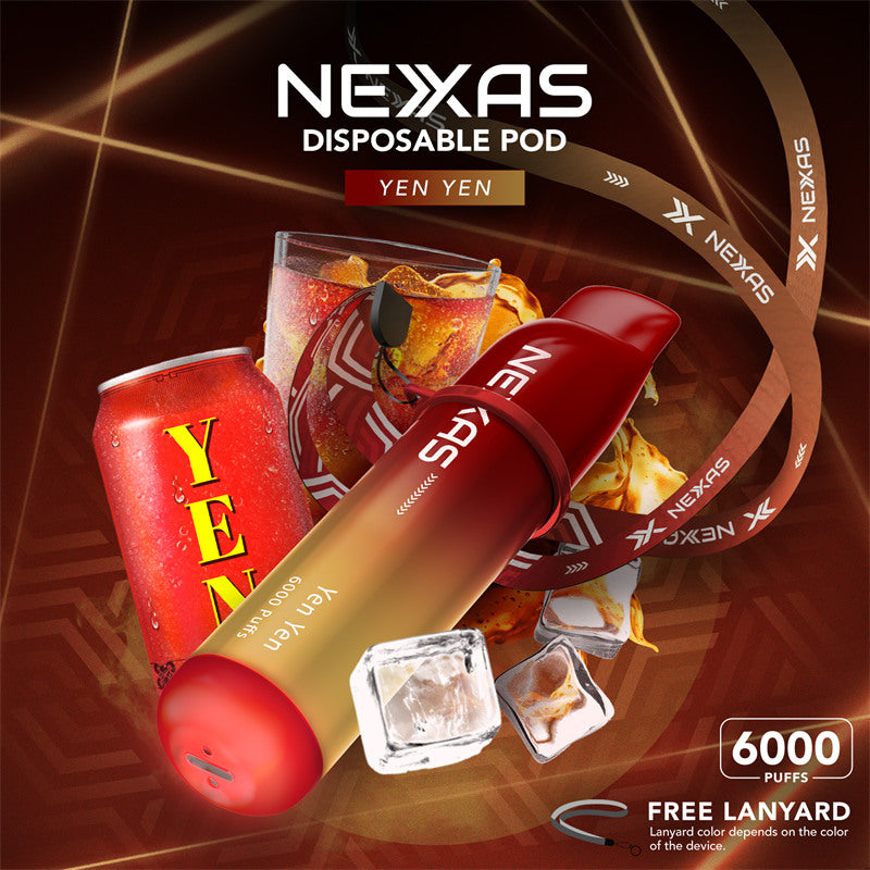 [Clearance Sale] Nexas 6000 Puffs Einweg Kit 600mAh 12ml