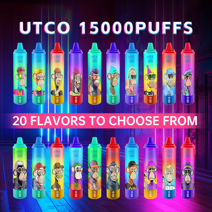 UTCO 15000 Puffs Wiederaufladbares Einweg Kit