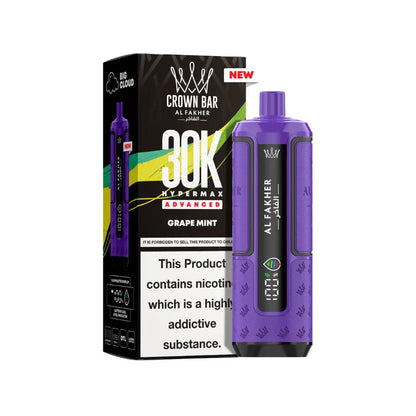 AL Fakher Crown Bar 30K Hypermax Vorgefülltes Einweg Kit - 💥 Nehme 4 Zahle NUR 3! + Ab einem Einkauf von 100€ 2 Mystery Gratis💥