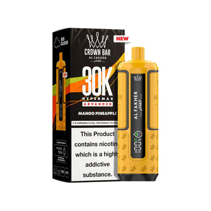 AL Fakher Crown Bar 30K Hypermax Vorgefülltes Einweg Kit - 💥 Nehme 4 Zahle NUR 3! + Ab einem Einkauf von 100€ 2 Mystery Gratis💥