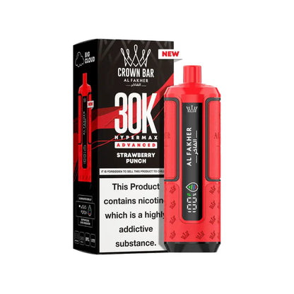 AL Fakher Crown Bar 30K Hypermax Vorgefülltes Einweg Kit - 💥 Nehme 4 Zahle NUR 3! + Ab einem Einkauf von 100€ 2 Mystery Gratis💥