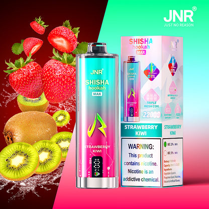 JNR Shisha Hookah Max 22000 22K Puffs DTL Einweg Kit