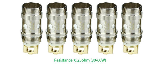 Eleaf EC NC Notch Ersatzcoil Verdampferkopf 0,25 Ohm - 5 Stück / Packung