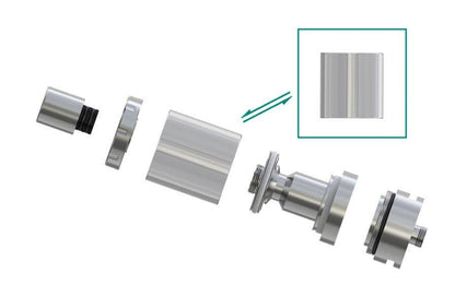 Eleaf iJust S Ersatzglas Tube - 4 ml & 1 Stück / Packung