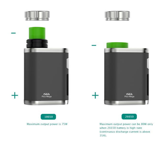 Eleaf iStick Pico Mega 80W Akku Mod Akkuträger