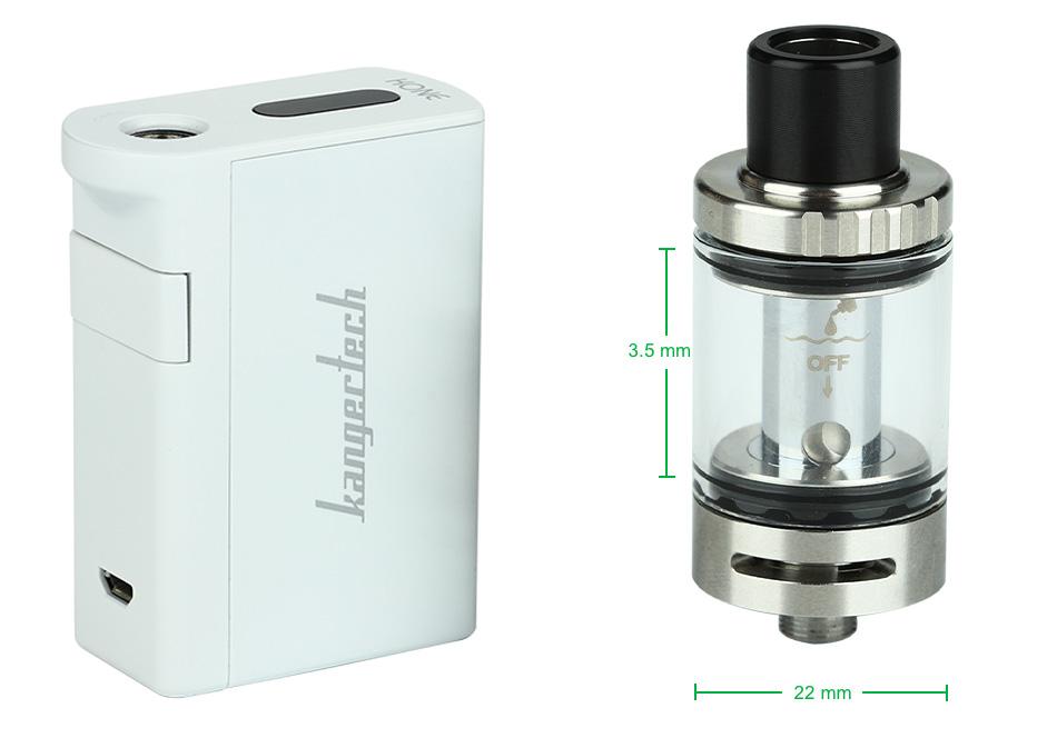 KangerTech KONE Starter Kit Starterset mit PANGU Tank - 3,5ml & 3000mAh