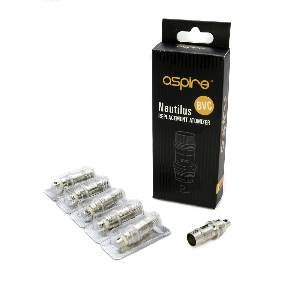 Aspire Nautilus Mini/Nautilus BVC Coil 1,6 Ohm/1,8 Ohm - 5 Stück / Packung