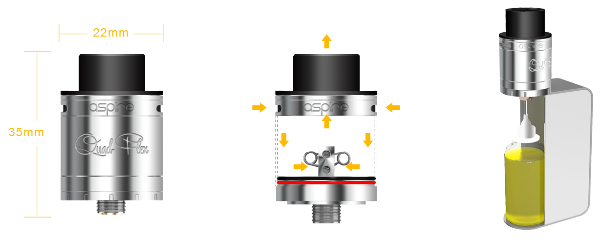 Aspire Quad-Flex Survival Kit