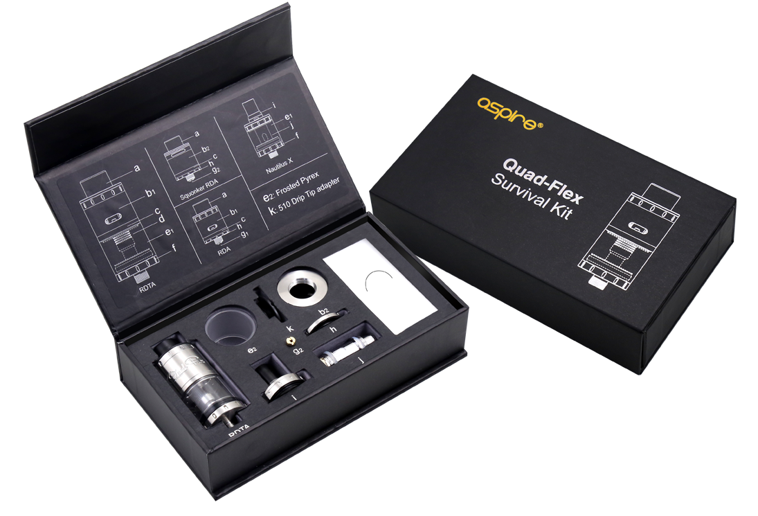 Aspire Quad-Flex Survival Kit