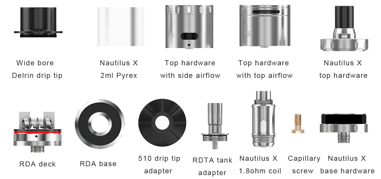 Aspire Quad-Flex Survival Kit