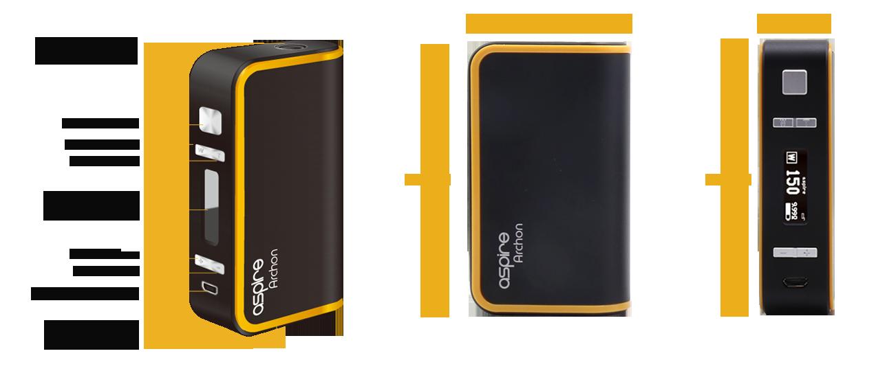 Akku ASPIRE Archon 150W Box Mod Akkuträger