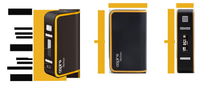 Akku ASPIRE Archon 150W Box Mod Akkuträger