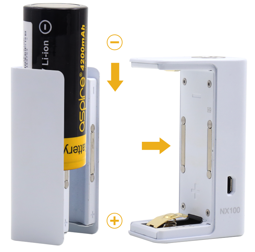 Aspire NX100 Box Mod Akkuträger 3 Farben