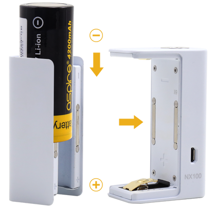Aspire NX100 Box Mod Akkuträger 3 Farben