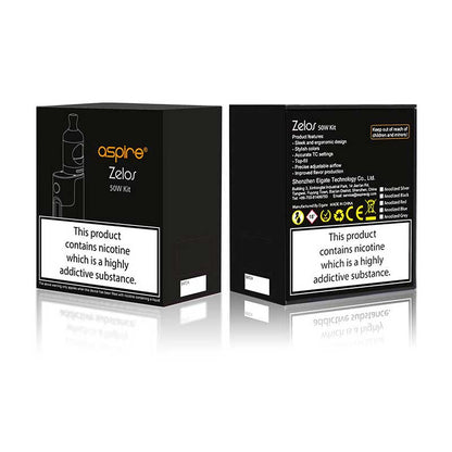 Aspire Zelos 50W Starter Kit Starterset mit Nautilus 2 - 2ml & 2500mAh