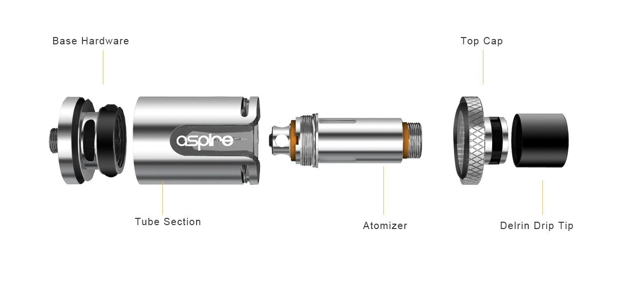 Aspire Cleito EXO Tank Atomizer Verdampfer Standard Version - 3,5ml