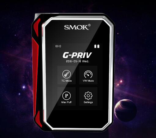 SMOK G - PRIV 220w Touch Display Starterkit Starterset mit TFV8 Big Baby - 5,0 ml