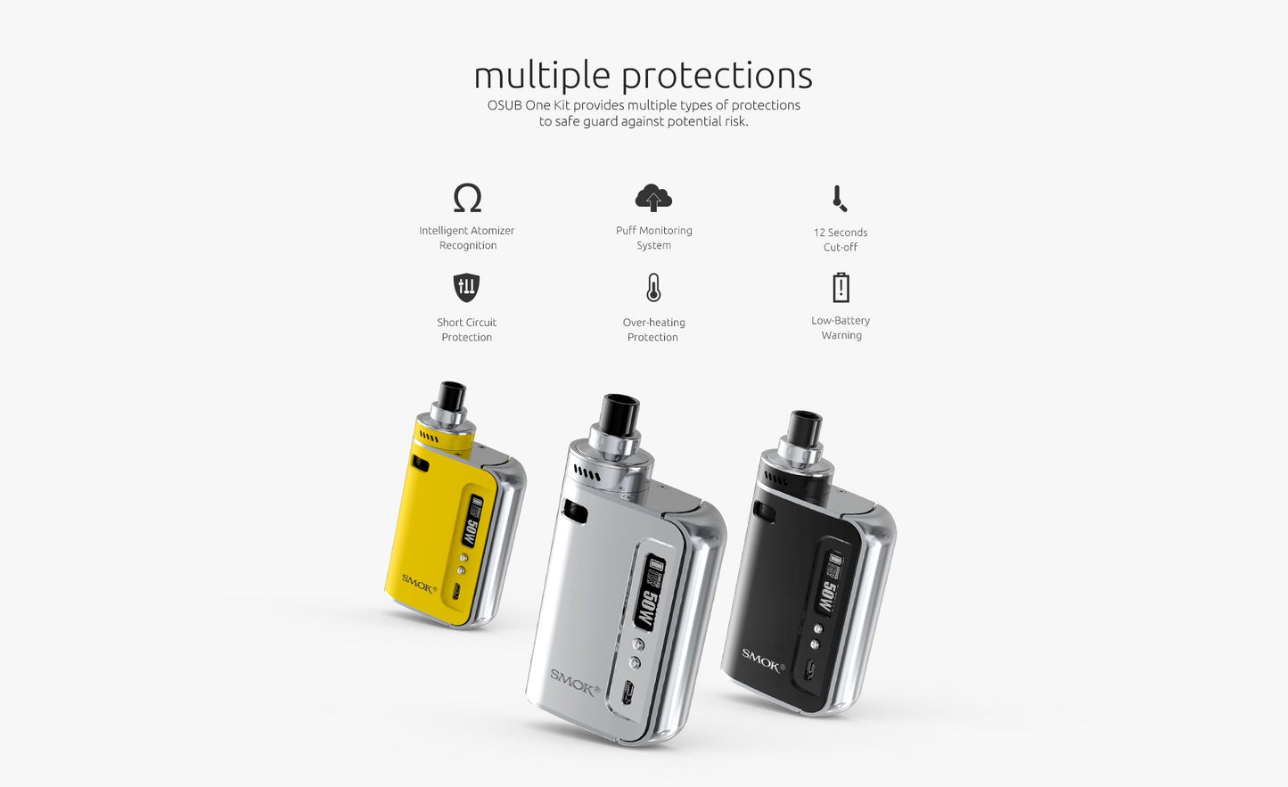 SMOK OSUB One Starterkit Starterset - 1,7ml & 2200mAh