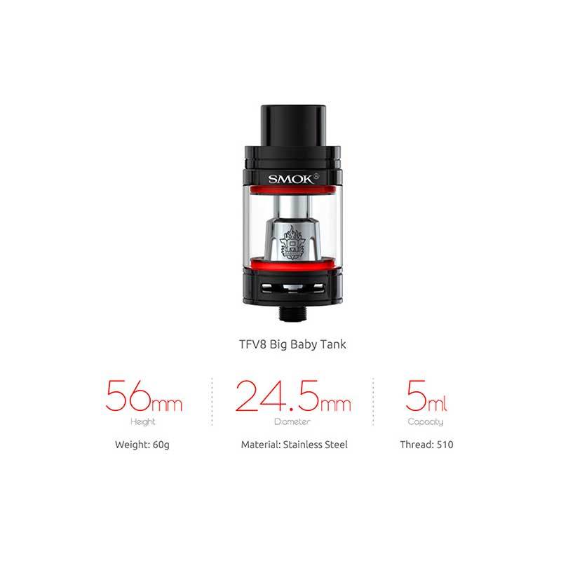 SMOK G150 Starter Kit Starterset mit TFV8 Big Baby Tank - 5ml & 4200mAh