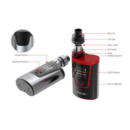 SMOK G150 Starter Kit Starterset mit TFV8 Big Baby Tank - 5ml & 4200mAh