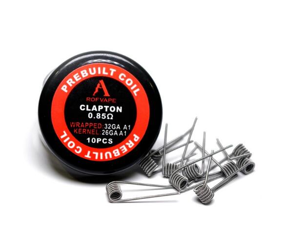 Rofvape Clapton Prebuilt Coils 0,85 Ohm - 10 Stück / Packung