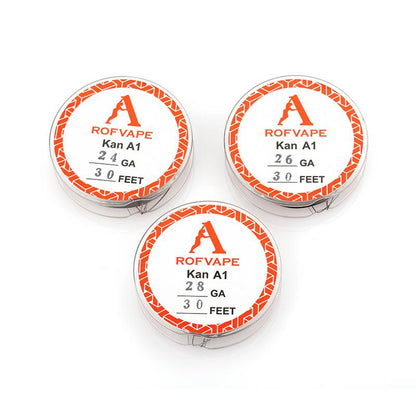 Rofvape Kanthal A1 Draht 24/26/28GA - 30 Fuß