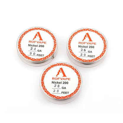 Rofvape Ni200 Nickel Draht 24/26/28GA - 30 Fuß