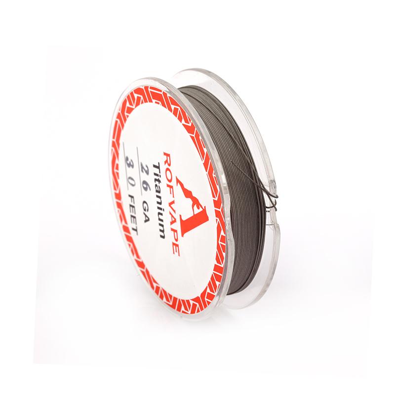 Rofvape Ti Titandraht 24/26/28GA - 30 Fuß