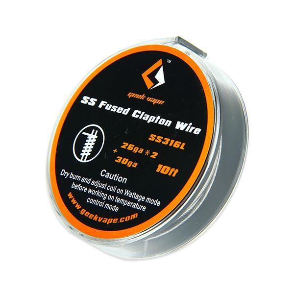 Geekvape SS Fixierter Clapton Draht 10ft