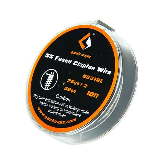 Geekvape SS Fixierter Clapton Draht 10ft