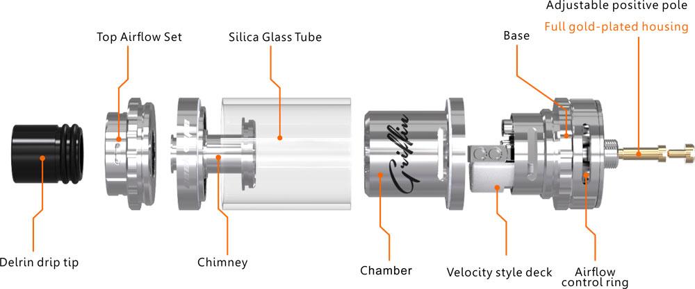 GeekVape Griffin 25 Plus RTA Tank Verdampfer - 5,0ml