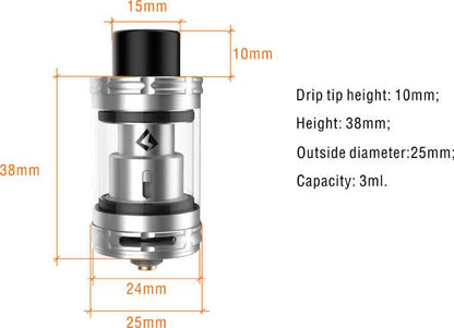 Geekvape illusion Mini Sub Ohm Tank - 3ml