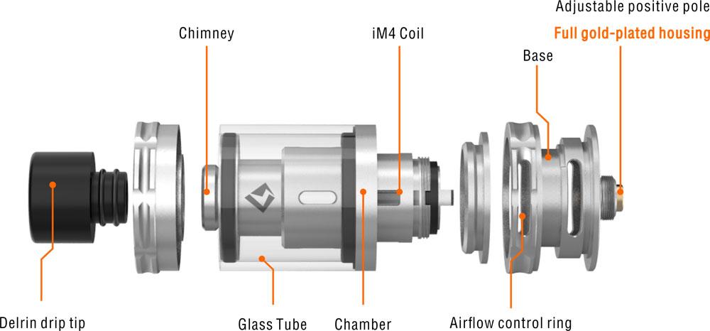 Geekvape illusion Mini Sub Ohm Tank - 3ml