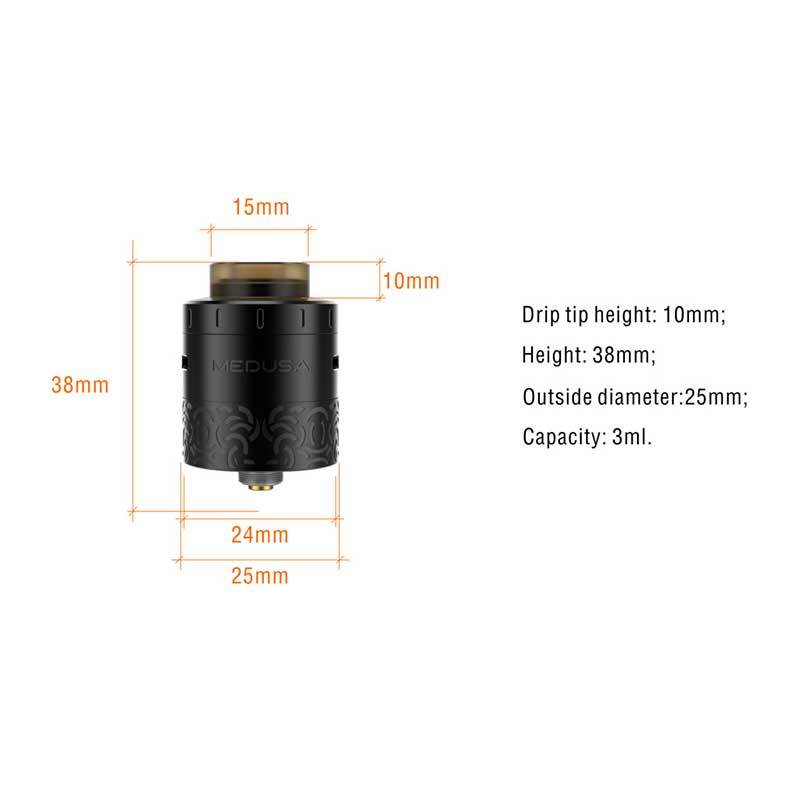 GeekVape Medusa RDTA Verdampfer - 3ml