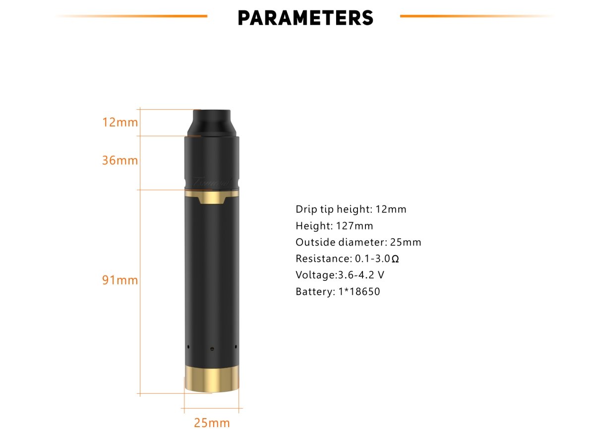 Geekvape Tsunami Mech Kit mit Tsunami Pro RDA