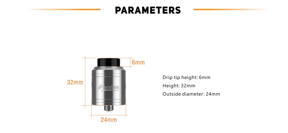 Geekvape Peerless RDA Atomizer Sonderausgabe