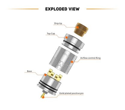 Geekvape Medusa Reborn RDTA Verdampfer - 3,5ml