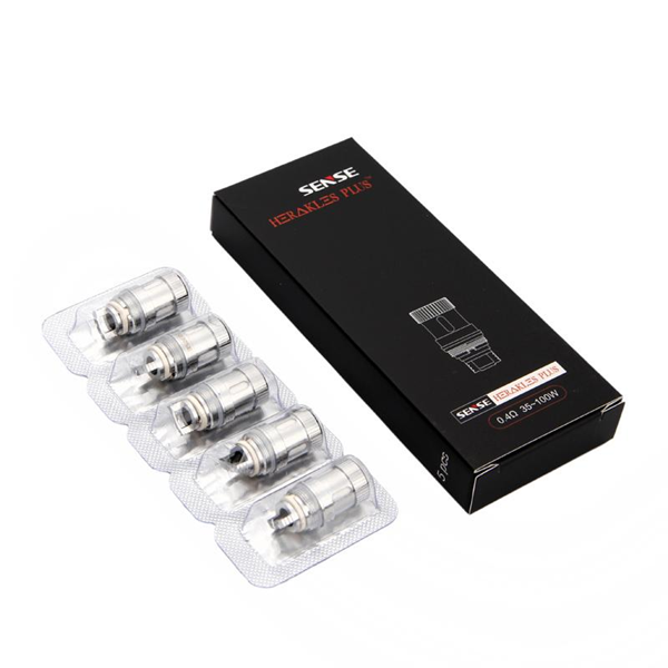 Sense Herakles Plus Ersatz Kanthan Coil Verdampferkopf 0,4 Ohm - 5 Stück / Packung