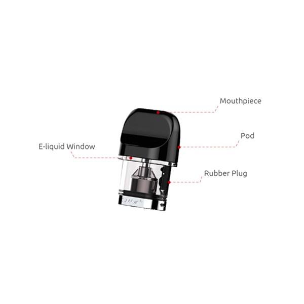 SMOK Novo Kartusche für SMOK Novo, Novo 2, Novo 2s, Novo 3 Kit, Novo 2X Kit, Propod GT Kit, Novo Master Kit, Novo Master Box Kit, NOVO Pro Kit,Novo GT Box Kit 2ml (3 Stück/Packung)