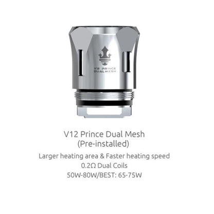 SMOK TFV12 V12 PRINCE TANK Ersatz MESH COILS - 3 Stück/Packung