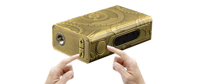 Teslacigs Nano 100W TC Steampunk Akku Mod Akkuträger - 4500mAh