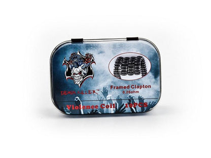 Demon Killer Rahmend Clapton Fertigwicklung Coil Fertigcoil 0,26 Ohm - 10 Stück / Packung