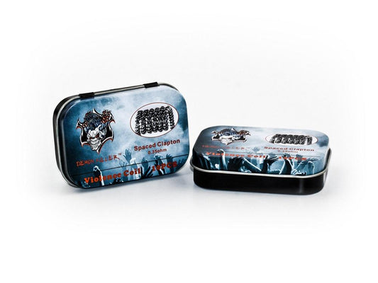 Demon Spaced Clapton Fertigwicklung Coil Fertigcoil 0,35 Ohm - 10 Stück / Packung